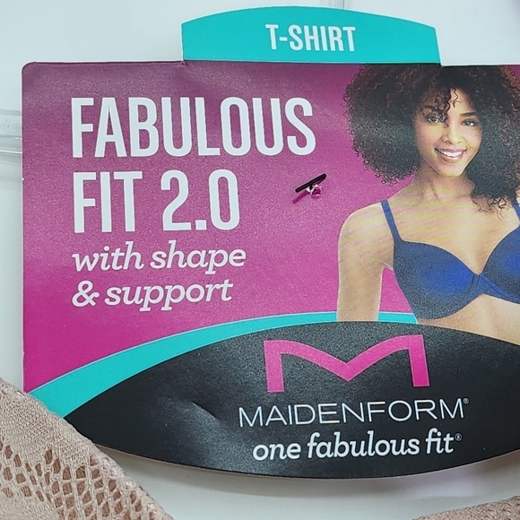 Maidenform Women's One Fab Fit 2.0 T-Shirt Shaping Underwire Bra - 40D - Picture 6 of 7